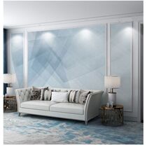 Monica soft custom TV background wall wallpaper living room geometry TV Wall wallpaper bedroom wall cloth modern simple
