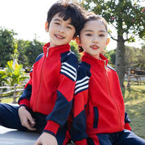 Kindergarten uniforms for primary school students customized spring and autumn sports games childrens winter class uniforms three sets