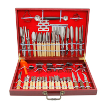 Five-star blade combined with 80 pieces of stainless steel food carving knife set chef carving knife mold engraving main knife