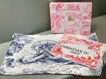 D home new bath towel towel gift box cotton material double-sided knitting double-sided printing comfortable and soft
