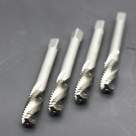 Threaded tap M3M4M5M6M8M10M12M14M16M18M20 for spiral tap machines