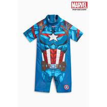 Spot next Childrens clothing Boys Batman Captain America one-piece swimsuit one-piece swimsuit