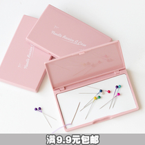 Japanese needle suction box magnet magnet magnetic needle insertion bead Needle storage box manual DIY tool