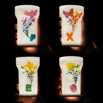 Collection of practical parts 2010 Shanghai World Expo commemorative porcelain tea cup four-piece set