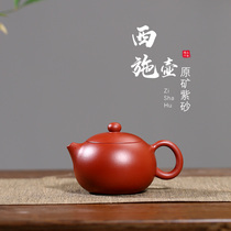 Yixing purple clay pot Xi Shi pot] Yixing raw mine purple sand kung fu tea brewing tea traditional Xi Shi pot player
