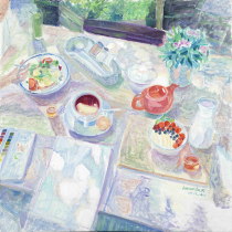 (Focus on exemption) Northwestern University graduate student Guo Junchi (Zielona Weranda2) limited edition painting