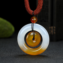 Ping An An] boutique Manau pendant playful and safe button