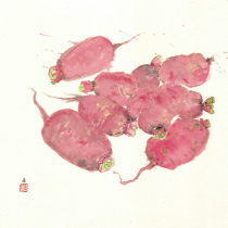 (Double Twelve Leaks) Yang Jiwen (Red Tongtong) Limited Edition Painting Member of China Oil Painters Association