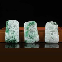 WT07416 Qianlong Model Jade Royal Garden Scenery