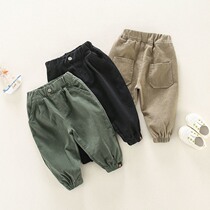 Boy pants autumn children Spring and Autumn wear casual pants children new pants boys baby loose trousers