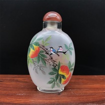 Foshou Tutu Hand-painted Inner Painting Snuff Pot Collection Gift Bogu Swing Piece