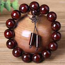 Direct purchase jian lou full Venus old material lobular red sandalwood 15mm beads bracelets collection