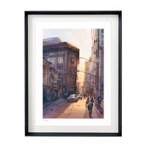 (new guest 8 discount) National level architect Zhang Yi (declaration of the museum impression) limited construction prints