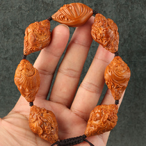 2 2x3 5cm back blood strings (Damo VI progenitor) rock works olives nuclear sculptures Three-flower old oil nuclear