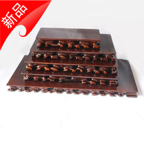 20-40cm solid wood thinned flat flat rectangular root carving wood carving base strange stone flowerpot crafts ornaments