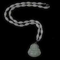 Natural Jade a goods Jade Buddha pendant Maitreya Buddha Jade jade necklace jade pendant Womens
