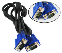 Vgaline vgaline vgaline 1 5 m-25 m display cable 15 pin vgaline blue head with magnetic ring