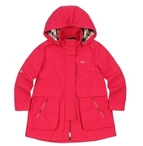 Korean brand childrens clothing DAKS KIDS spring new girls two-color coat windbreaker
