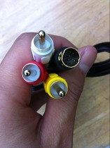 Exclusive for export SEGA SEGA Saturn SS AV line SS video line Visible to the naked eye Gold plated head high quality