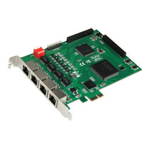 Deep simple TE420 PCI-E digital relay voice card Asterisk card 120-way SS7PRITE420E voice board voice card telephone voice system CTI