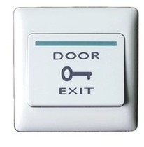 E6 access control exit switch Access control door button 86 normally open type door switch doorbell switch with luminous