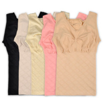 (Day specials) Summer thin cotton seamless body vest belly waist underwear thin unscented