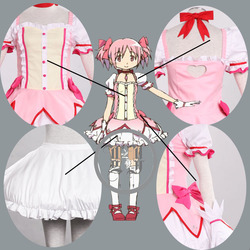 Puella Magi Madoka Magica Madoka Kaname Cosplay costumes