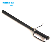 62cm Hard PC stick with hand guard Riot stick Campus security Rubber stick Patrol stick Self-defense stick Rubber stick