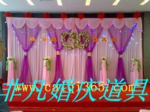 Popular factory direct props supplies background gauze wedding booth new products