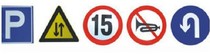 Parking signs aluminum plate signs road signs warning signs traffic facilities signs