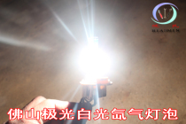 Electric car modified super bright bulb 12V50W double claw base motorcycle hernia light cannon 12V35W double claw White Light
