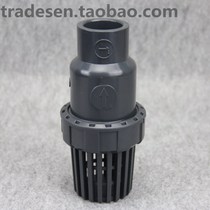 Sanmei standard UPVC water pipe bottom valve ANSI SCH80 plastic water inlet flower basket bottom valve Lotus head