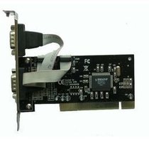 PCI string card with double serial port card RS232 card PCI transstring card with double COM port 2COM mouth 9 pin