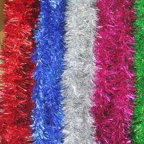 Chistams Christmas tree decoration big hair strip decorative color strip 2 meters long optional color strip wholesale