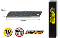 Japan imported OLFA LBB-10 super sharp black blade 18MM art blade large blade