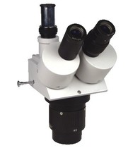 Stereo microscope Three-eyed head