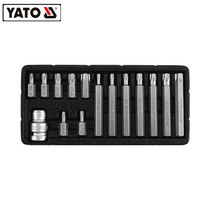 Easy Rio YATO tools 15 pieces of sets 10MM out of 10MM holes star screwup head group set screw batch head YT-0417