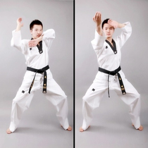 MOOTO 3F taekwondo suit Taekwondo road suit Taekwondo clothing traditional three-line fabric can be customized