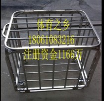 Folding stainless steel basketball cart basketball cart loading cart basketball cart