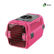 Richell Liqier Outgoing Pet Airbox Basket Double Door Dog Cage Dog Kennel