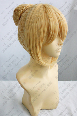 taobao agent Fate/ZeroFate Go FGO Saber hairpack COSPLAY wig COS wig