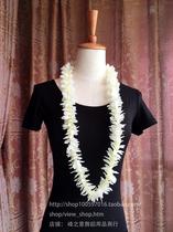  Hawaiian hula garland Dance props Neck garland Performance accessories Hawaiian hula beach garland
