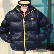 This one does not deback the handling goods LOTTO THE LOTTE WOMAN Thick Real Short Down Jacket EYMF052-2