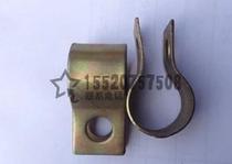 32mm grounding card 32-Tube clamp Anka Wall card threading pipe fittings 100 strings with screws