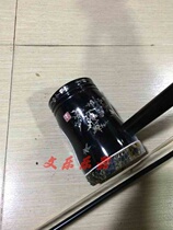 Old Ebony full set of shellfish carving faucet single cylinder Tihu Hu Gao Hu Chaozhou Opera Chaozhou Music and Music Instruments