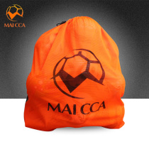 Maca large football bag Large net pocket Training ball bag bag Large net bag Multi-ball storage ball bag Large basketball bag