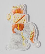 Scrapbook transparent seal gift