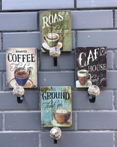 American Retro Creative Digital Hook Wall Decoration Wall-hanging Make Old Hanging Clothes Hook Wall Wall Decorated Door Rear Hanging Accessories