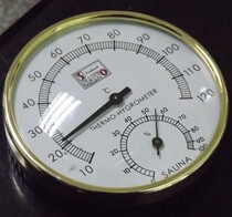 Sauna room thermometer dry wet steam room temperature and humidity meter gilt thermometer sauna room accessories SAWO West Live
