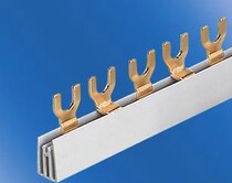Outlet U-type 3P 63A 1 4 thick busbar busbar connection row copper U-type three-pole